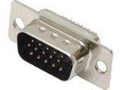 D-SUB DB15(M) WTYK gęsty