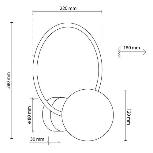 kinkiet anabelle brown 6570 tk lighting na Arena.pl