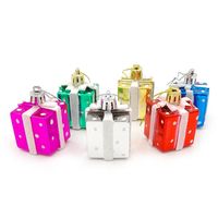 BOMBKI CHOINKOWE PREZENTY ZAWIESZKI NA CHOINKĘ KOLOROWE KOMPLET