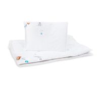 Eksluzywny komplet dziecięcy 100% PUCH gęsi AMZ - 90x120 / 40x60 BABIES PREMIUM