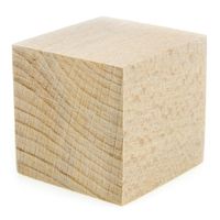 KOSTKA drewniana klocki surowe 38-40mm 1szt.
