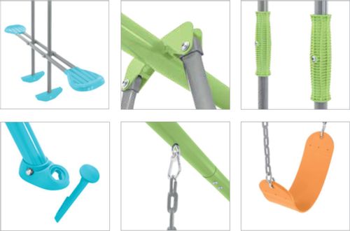 Solidna huśtawka ogrodowa 2 funkcje pas i waga Intex 44120 na Arena.pl