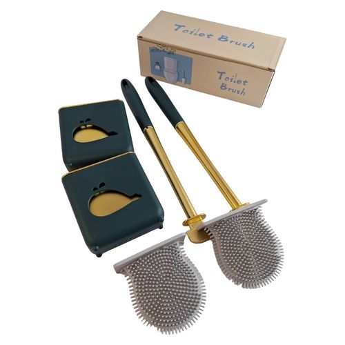 Silikonowa Szczotka do Toalety z Podstawką 2szt na Arena.pl