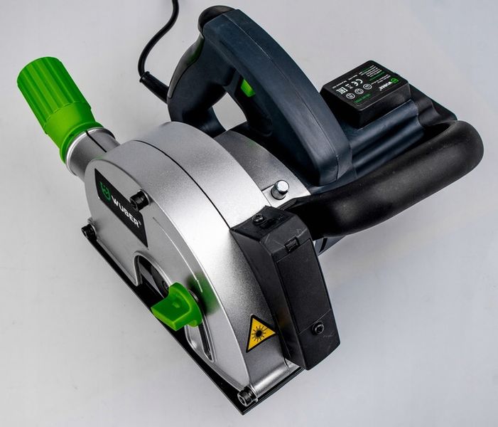 BRUZDOWNICA DO BETONU LASER 2 TARCZE WALIZKA 3100W WUBER zdjęcie 12