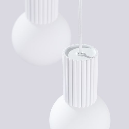 Lampa wisząca HALO 3P biała na Arena.pl