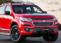 Holden Colorado - Chromowane Listwy Grill Chrom Atrapy Zderzaka Tuning