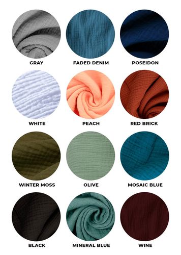 Szara Lekka Koszula na lato z przyjemnego muślinu i guzikami kokosowymi na Arena.pl