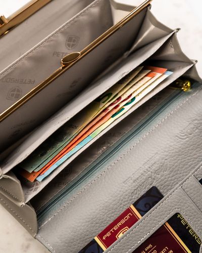 portfel damski skórzany ptn ph24-lfl-7049 green na Arena.pl