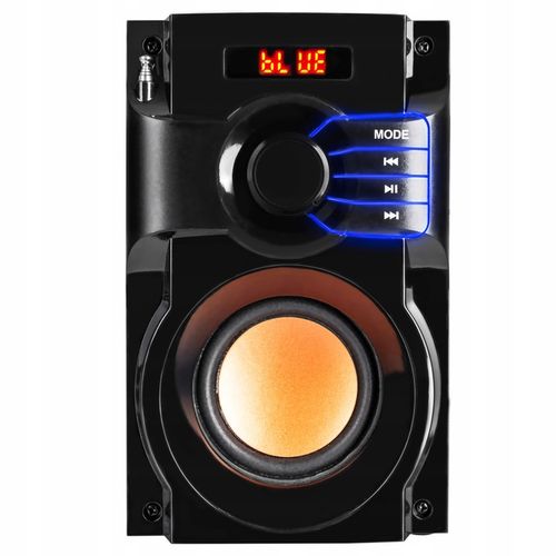 DREWNIANE RADIO PRZENOŚNE GŁOŚNIK BEZPRZEWODOWY BLUETOOTH BT KOLUMNA na Arena.pl