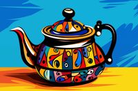 Plakat 45x30cm Może Herbatki?