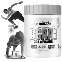 AMINOKWASY BCAA AMINO 330 g REGENERACJA MOCNE POWDER + ELEKTROLITY hiro