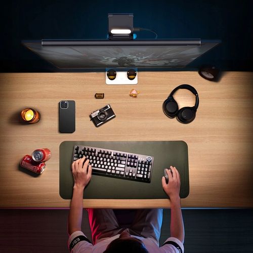 Baseus i-wok2 lampka LED na monitor do pulpitu oświetlenie ekranu czarny (D na Arena.pl