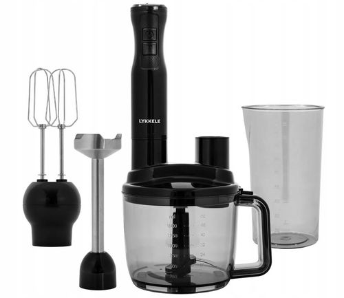 Blender ręczny WIELOFUNKCYJNY LYKKELE PAUEL SET 1500W TRYB TURBO MALAKSER na Arena.pl