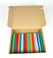 ŚWIECE RYTUALNE KOLOROWE 90 SZTUK