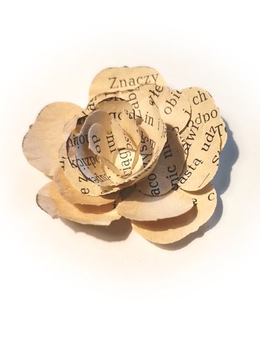 Scrap dekoracja - róża - 8 szt. na Arena.pl