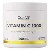 OstroVit Witamina C 1000 mg 250 kapsułek ODPORNOŚĆ Kwas L-Askorbinowy