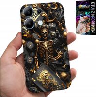 ETUI DO XIAOMI NOTE 13 5G - KRÓL POKER KOŚCI AS WZORY DLA MEN +SZKŁO