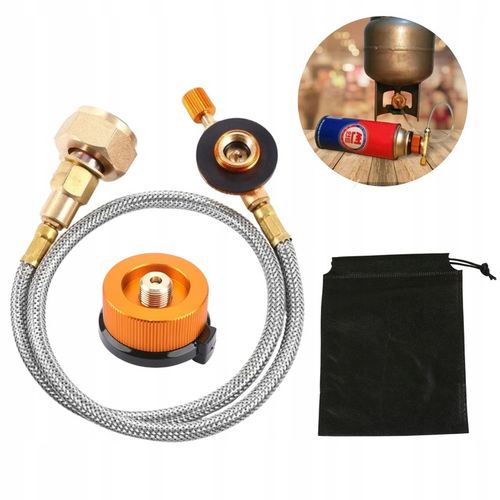 Adapter do napełniania butli propan Rurka metalowa 63cm na Arena.pl
