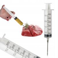 NAKŁUWACZ STRZYKAWKA DO PEKLOWANIA MIĘSA 60ML + igła