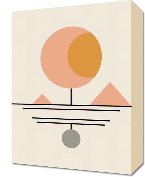 Obraz 30x40cm Geometryczna Utopia zdjęcie 1