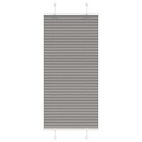 Roleta plisowana antracytowa 55x100 cm Szerokość tkaniny 54,4cm