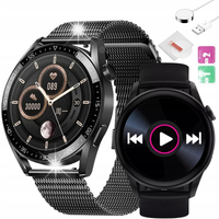 SMARTWATCH MĘSKI KARDIOWATCH ZEGAREK J.POLSKI ROZMOWY EKG PULS PASKI SZKŁO