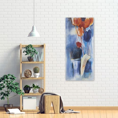 Deco Panel, Abstrakcyjne tulipany 50x100 na Arena.pl