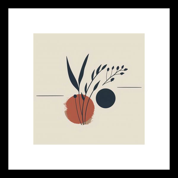 Plakat 20x20cm Botaniczna Barwa zdjęcie 3