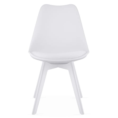 Krzesło MARK - białe / nogi białe x 3 na Arena.pl