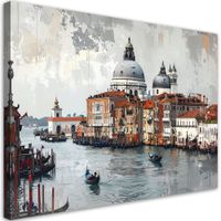 Obraz do salonu sypialni jadalni biura hotelu,Wenecja 90x60