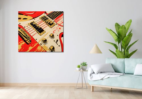 Obraz 100x90cm Przed Graniem na Arena.pl