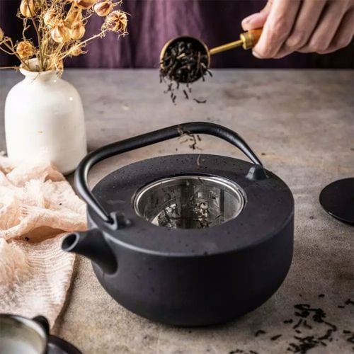 zaparzacz żeliwny dzbanek 1,1l z filtrem kinghoff kh-1844 na Arena.pl