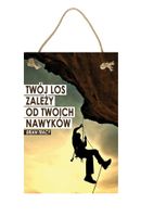Twój los – Obraz – Tabliczka motywacyjna 20×30