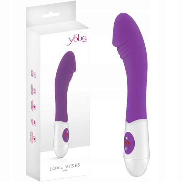 Fioletowy, klasyczny wibrator dla kobiet. Wibracje zdjęcie 4