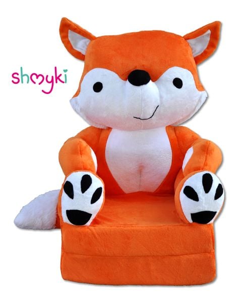 FOTEL DLA DZIECI ROZKŁADANY FOTELIK PLUSZOWY PUFA PRODUKT POLSKI zdjęcie 4