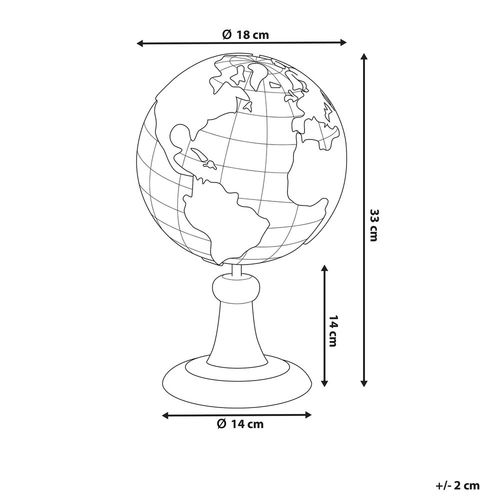 Figurka Globus Złota Earth na Arena.pl