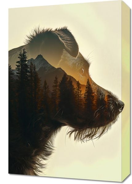 Obraz 40x60cm Psi Duch Lasu zdjęcie 1