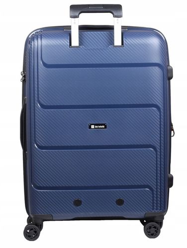 Duża walizka podróżna POSZERZANA +2 cm lekki trwały polipropylen Zamek TSA na Arena.pl