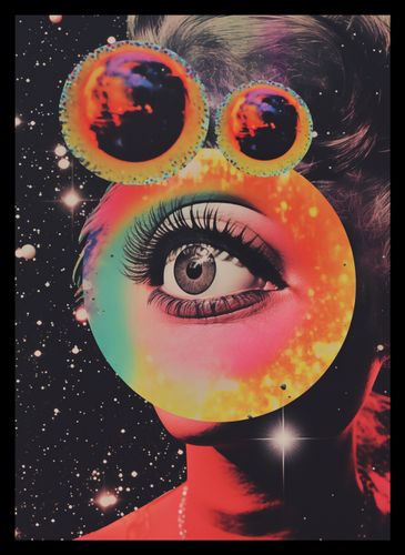 Plakat 25x35cm Oko w Kosmosie na Arena.pl