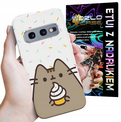 ETUI CASE DO SAMSUNG S10E - SŁODKI KOTEK KOT OBUDOWA PLECKI na Arena.pl