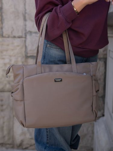 miejska torebka shopper z boczną kieszonką - peterson na Arena.pl