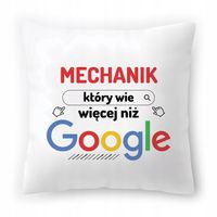 Poduszka Dla Mechanika Na Urodziny Na Prezent Z Nadrukiem Ze Zdjęciem