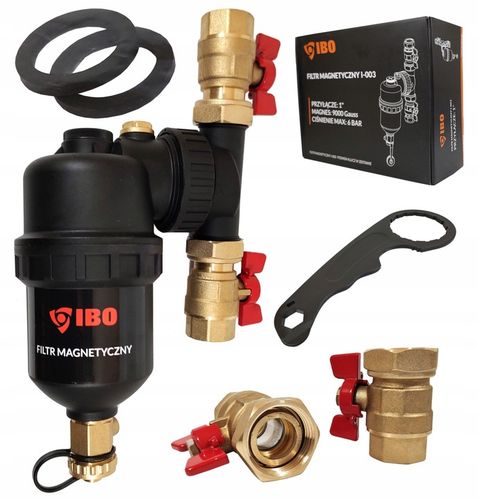 SEPARATOR ZANIECZYSZCZEŃ FILTR MAGNETYCZNY 1" IBO na Arena.pl