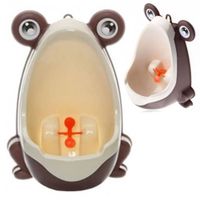 LT166 LANDTOYS PISUAR DLA MALUCHA ŻABKA BRĄZOWY NA PRZYSSAWKI WC NOCNIK