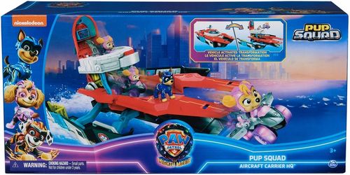 PSI PATROL MIGHTY MOVIE PATROLOWIEC LOTNISKOWIEC + SKYE I POJAZD + GRATIS na Arena.pl