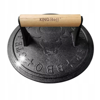 ŻELIWNA PRASKA 22cm DO BURGERÓW STEKÓW KINGHOFF KH-1760