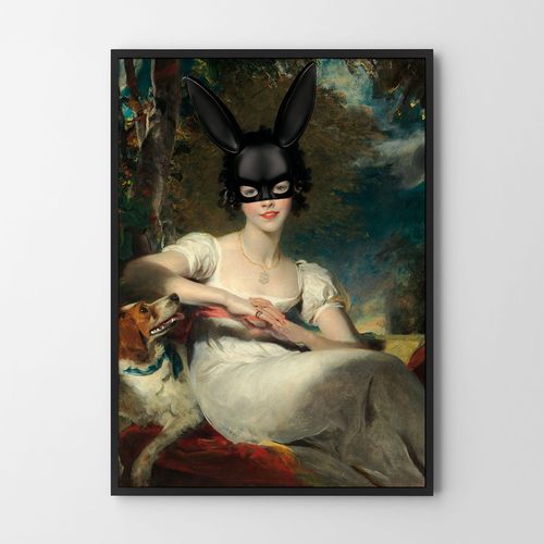 Plakat króliczek playboy dolar 61x91 cm na Arena.pl