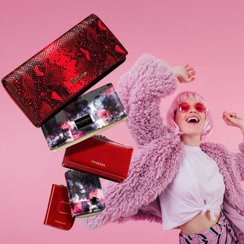 portfel damski eko ptn 0015-ji-9419 red na Arena.pl