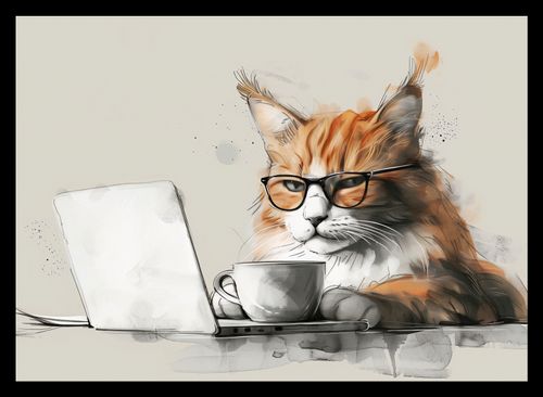 Plakat 35x25cm Nie przed Kawusią na Arena.pl