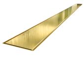 Odpływ liniowy 90 cm syfon McAlpine prysznic stal nierdzewna złoty PL